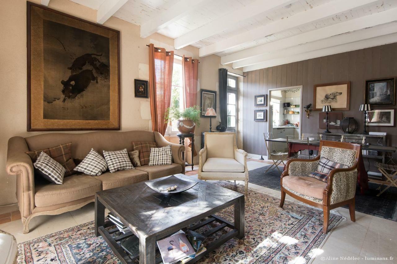 Le Clos Du Vieux Porche La Couarde sur Mer Bagian luar foto